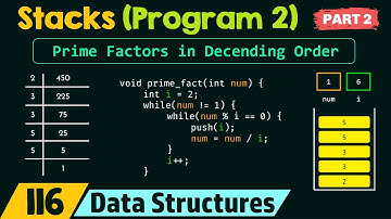 Stacks (Program 2) – Part 2