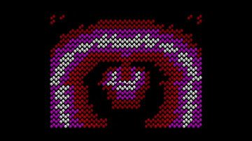 Superform (2021) - A 256 byte ZX Spectrum intro by Marquee Design