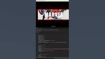 "Marvel logo"#html #css #javascript #marvel #avengers