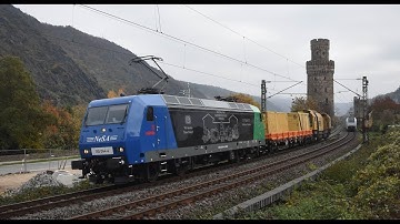 Bahnverkehr / Rail Traffic in Oberwesel 8/11/25