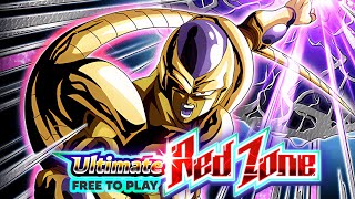 Sdbh Ultimate Red Zone Den Metal Cooler Vs F2P Team Dbz Dokkan Battle