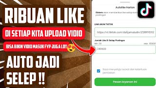 CARA MENAMBAH LIKE TIKTOK GRATIS TANPA APLIKASI || TERBONGKAR RAHASIA YG SERING DI PAKAI TIKTOKER