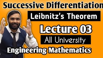 Successive Differentiation|Leibnitz