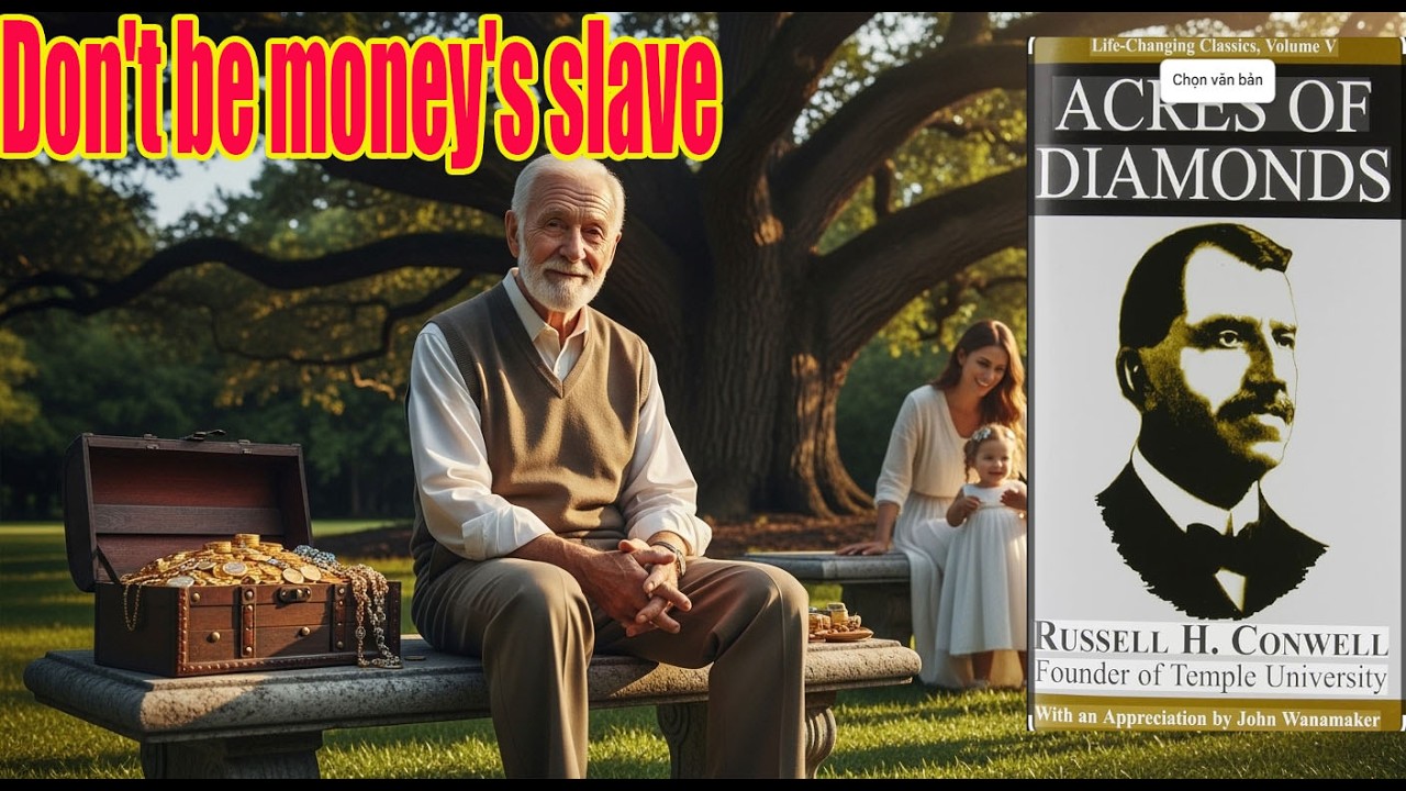 the book acres of diamonds Don't be money's slave