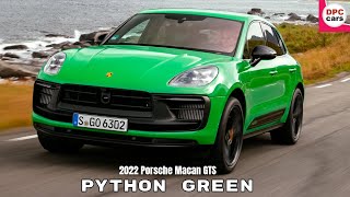 2022 Porsche Macan GTS Sport Package in Python Green