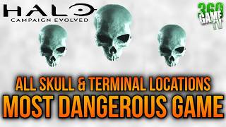 Halo Campaign Evolved The Most Dangerous Game Skull & Terminal Locations - Bonus Mission 2 Guide