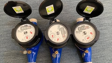 Nguyên lý hoạt động của đồng hồ đo lưu lượng dạng cơ