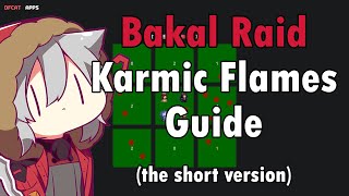 Dfo Guide - Karmic Flames