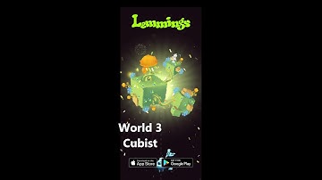 Lemmings - World 3 Cubist - Perfect Score | Walkthrough