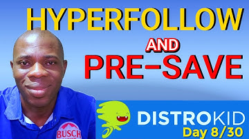 PRE-SAVE and HYPERFOLLOW Features on Distrokid to BLOW-UP your Music Release