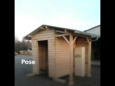 Construction cabane en bois - Adéquat châtaignier