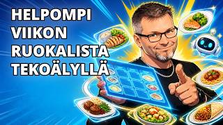 Opi agenttinen tekoäly ja tee fiksumpi viikkoruokalista tekoälyllä