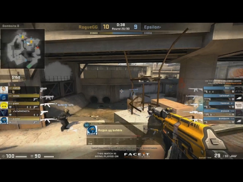 CS:GO - INSANE OVERPASS BOOST BY ROGUE @ECS QUALIFIER - YouTube
