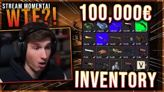 Sutikau Csgo Žaidėją Su 100K Inventory Dragon Lore, Karambit Emerald, Ir T.t. Stream Momentai