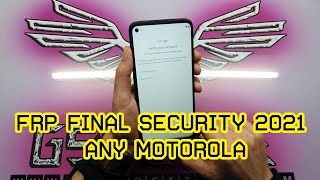 FRP FINAL SECURITY 2021 ANY MOTOROLA BYPASS GOOGLE ACCOUNT ANDROID 10