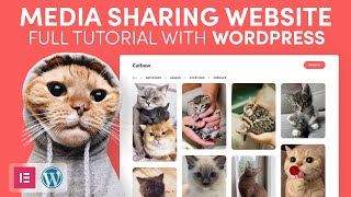 How to make a Media Website like Pinterest with Wordpress, Elementor and Dynamic.ooo