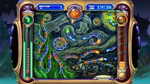 Peggle Replay - Spooky Ball Appears In Circle