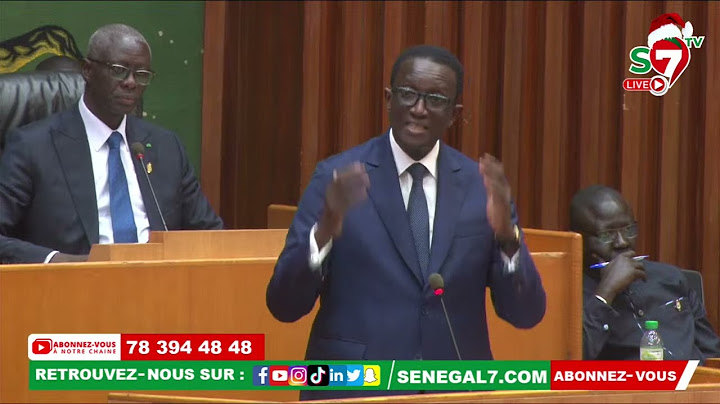 Assemblée nationale: Amadou Ba fait le bilan: Santé , secteur routier et l'Energie