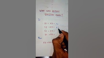 What will replace question mark?#shorts #maths #youtube #trending