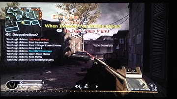 Cod 4 Smokey Lobbies Mod Menu