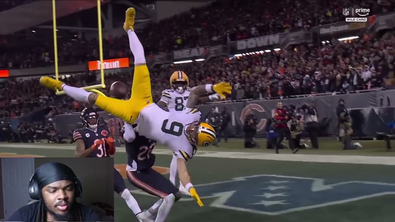 Реакция T0xicRo на основные моменты матча «Грин Бэй Пэкерс» — «Чикаго Беарз» | Сезон НФЛ 2025: Wi...