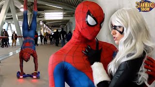 SPIDER-MAN: Stunts & Hoverboard - Epic Comic Con Takeover! The Sean Ward Show