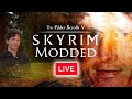 SKYRIM WITH 1000 MODS - Perfectly Balanced Hardcore Skyrim Challenge #live