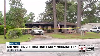 VIDEO: Berkeley County Coroner identifies victim of early-morning Goose Creek fire