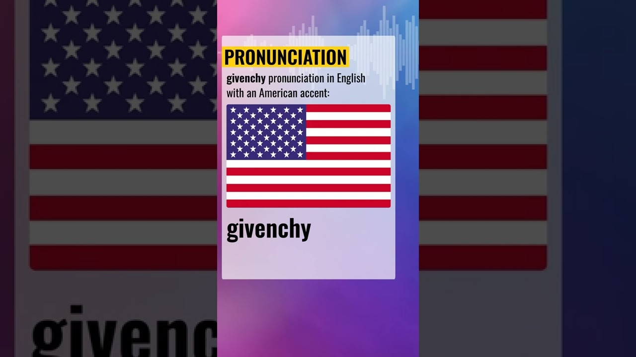 📢 Pronunciation Of Givenchy  🇺🇸 🇬🇧 🇦🇺 🇮🇳 accents