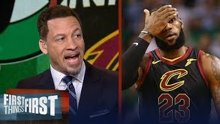 Chris Broussard's reason LeBron James is leaving the Cleveland Cavaliers | NBA | FIRST THINGS FIRST