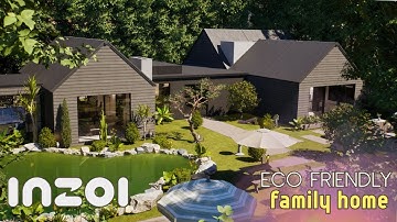 inZOI | 🌱ECO Friendly Family Home | Speed Build