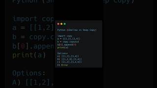 ‎Python List Copy Trap Explained #Python #CodingShorts‎ Wealth