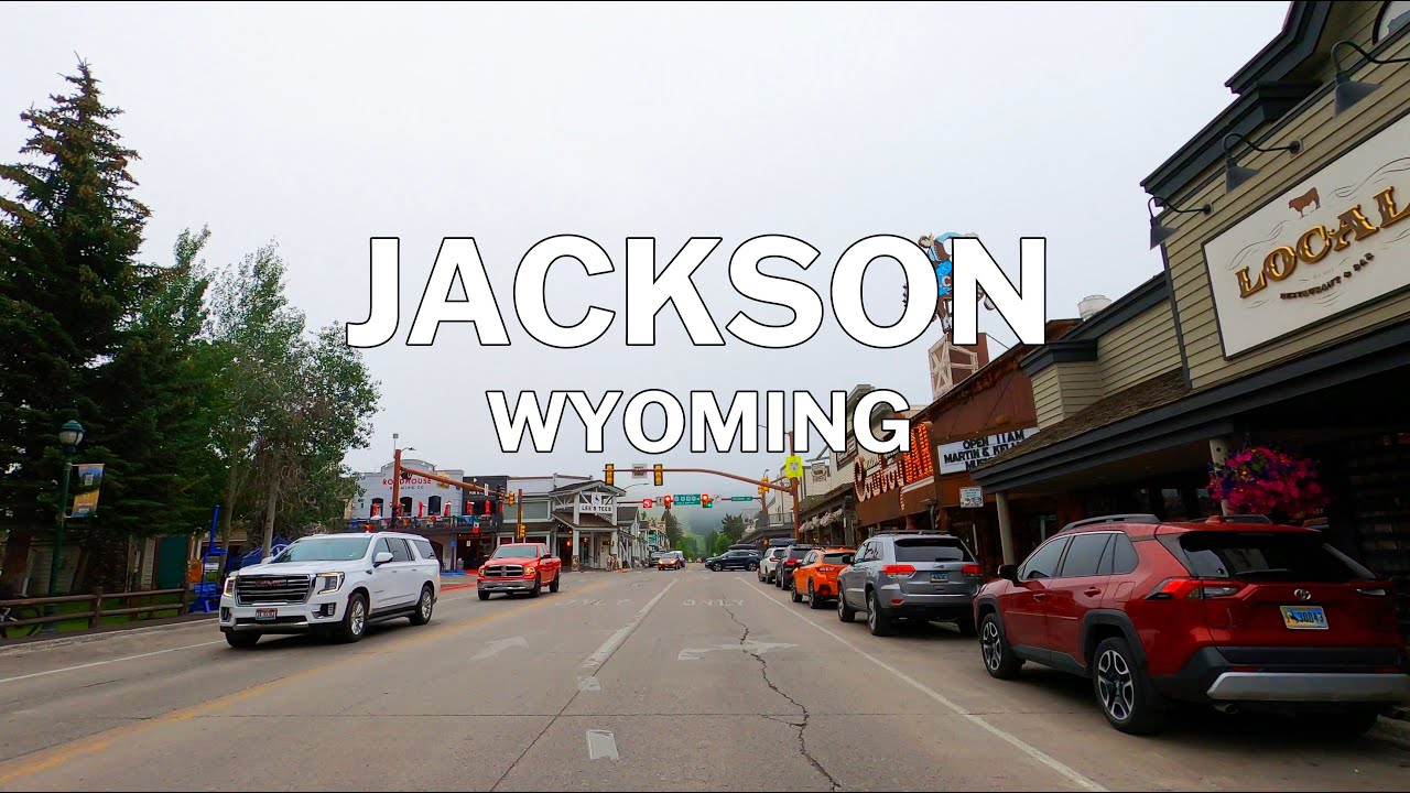 Jackson, Wyoming - Driving Tour 4K