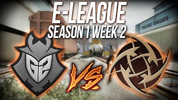 NIP vs G2 | Map 1 (Train) ELEAGUE Season 1 (31.05.2016)