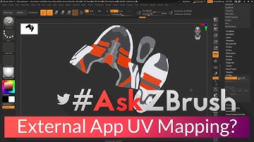 #AskZBrush - "How can I export a model for UV Mapping in an external application?"