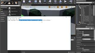 How to bring a object in and fix it's collision on UE4