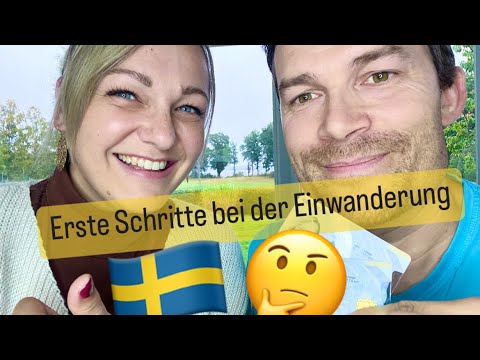 Die ersten Schritte bei der Einwanderung in Schweden 🇸🇪 #auswanderung