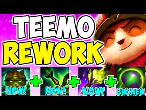 THE MOST BROKEN CHANGE EVER! New Teemo Rework On-Hit Attack Speed Build Top League Of Legends S9