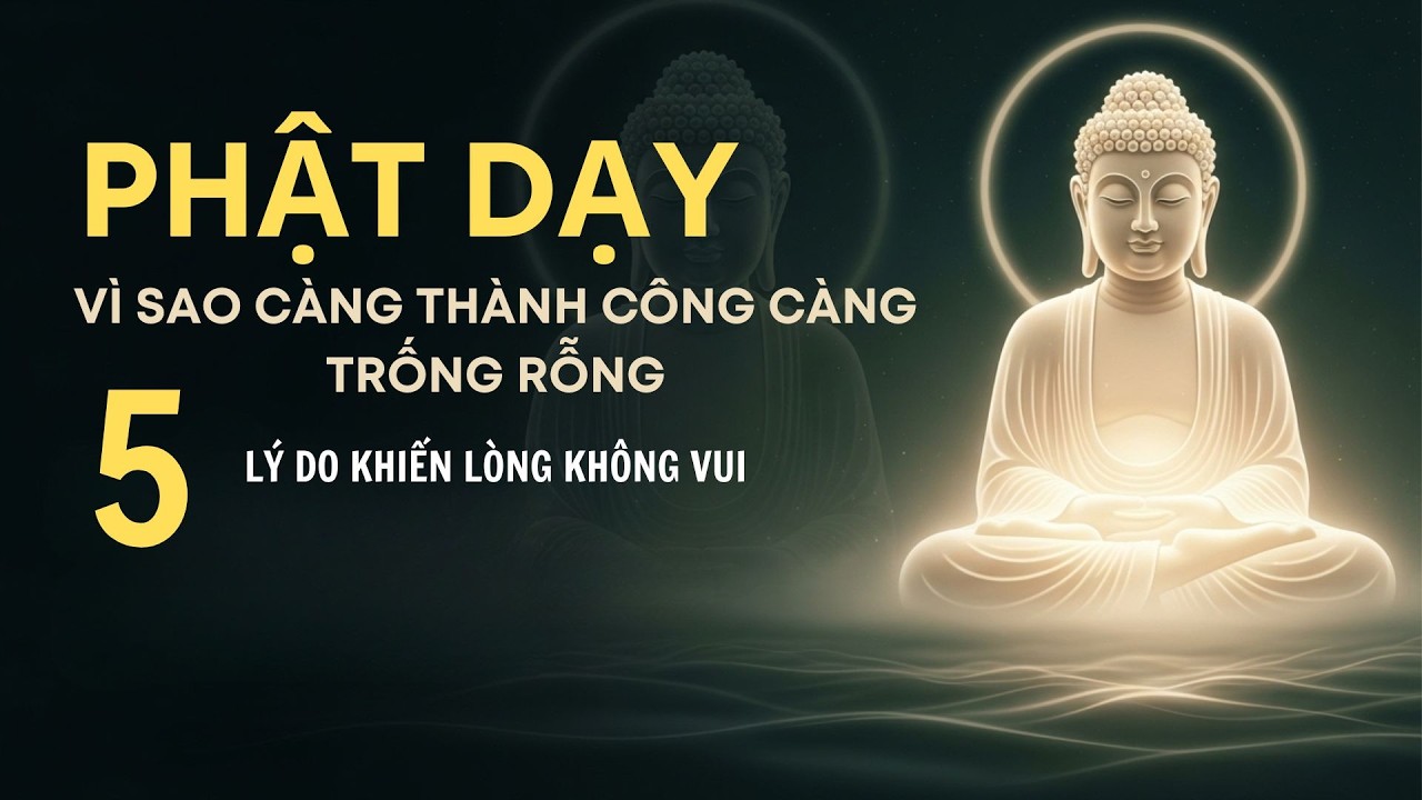 Phật Dạy: Vì Sao Càng Thành Công Càng Trống Rỗng – 5 Lý Do Khiến Lòng Không Vui