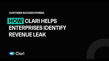 How Clari Helps Enterprises Identify Revenue Leak
