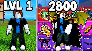 Noob to Max Collecting EVERYTHING | Roblox Blox Fruits