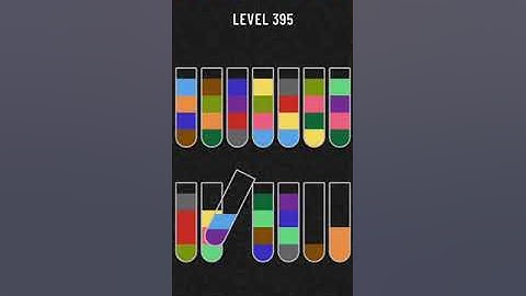 Water Sort Puzzle Level 395 Walkthrough Solution Android/iOS 💦
