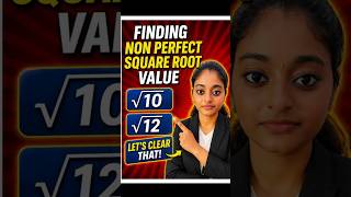 Find Non-Perfect Square Roots in Seconds 🔥 (No Calculator Trick)