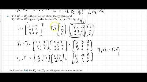 1.9 Composition of Matrix Transformations