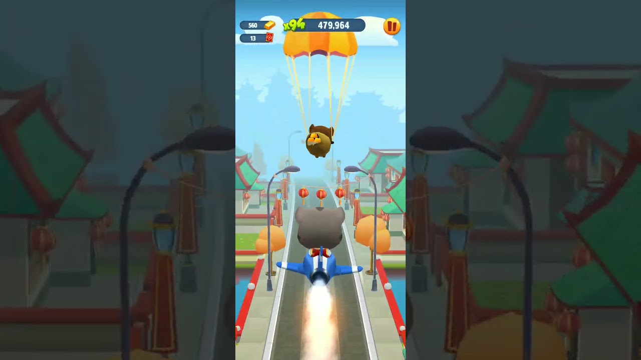 Talking tom gold run part -22