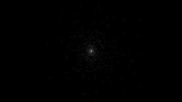Plummer Model Star cluster with 10.000.000 stars