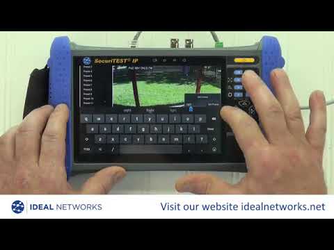 SecuriTest IP Camera Tester R171000 Setting Up ONVIF IP Camera - YouTube