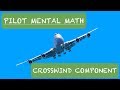 Pilot Mental Math: Crosswind Component