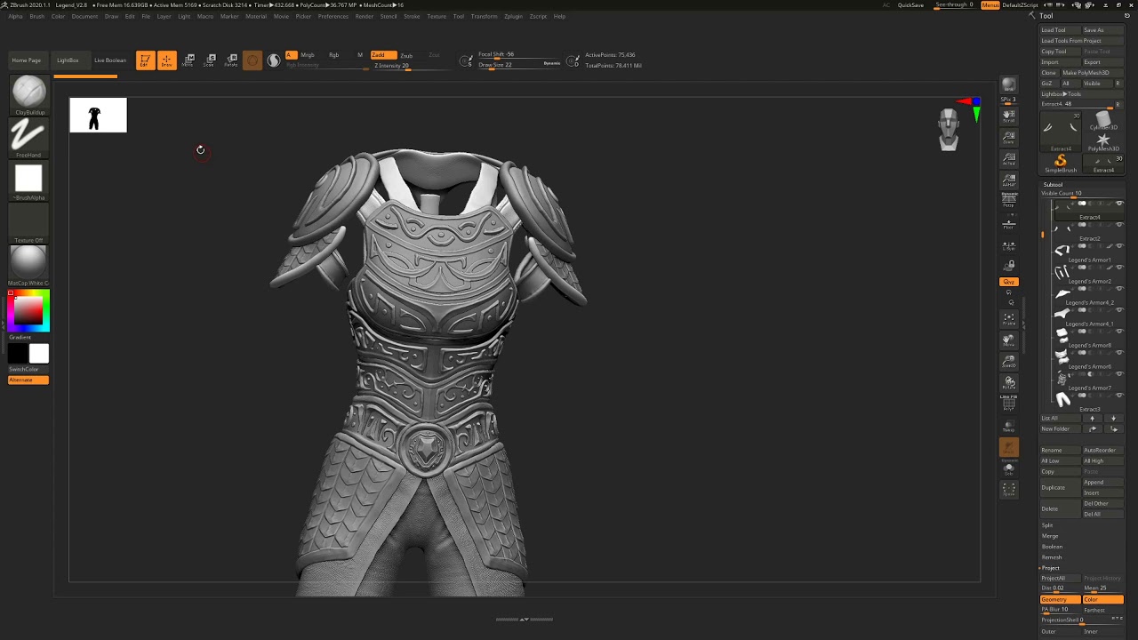 how to make zbrush ui larger