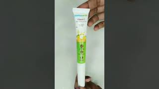 MAMAEARTH NEWLY LAUNCHED UNDER EYE CREAM WITH ELECTRIC MASSAGER | Vitamin C & Gotu kola | Demo